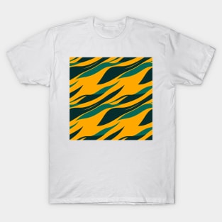 Tiger Stripes Pattern T-Shirt